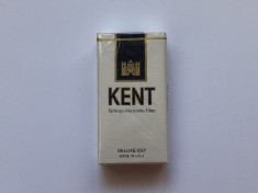 Pachet tigari vechi colectie Kent lung necartonat comunist america clasic pal foto