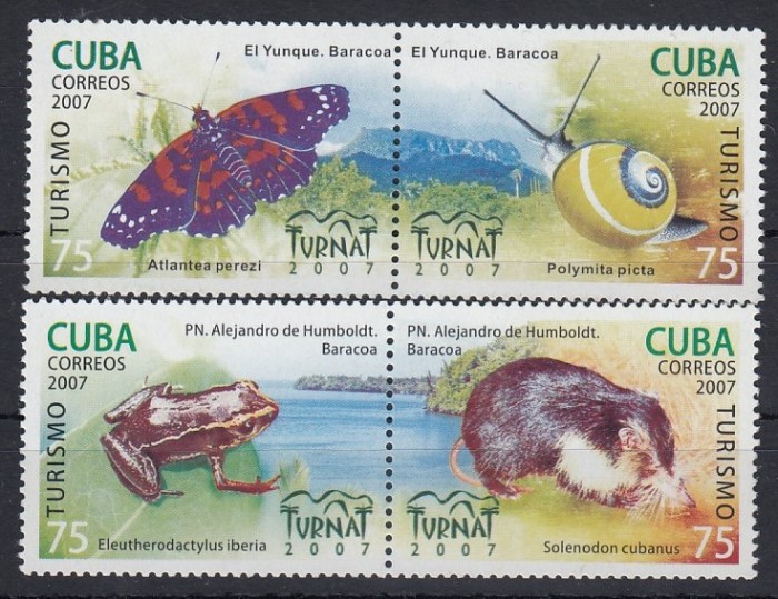 Cuba 2007 - FAUNA DIVERSA - MNH