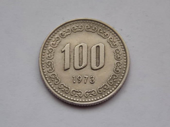 100 WON 1973 COREEA DE SUD