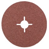 Disc abraziv din fibra 125 mm K100 pentru polizor unghiular, set 3 buc