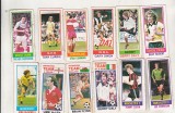 Bnk crc Topps 1980 - lot 36 cartonase fotbalisti