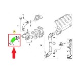Furtun intercooler, supraalimentare Bmw X3 E83 2004-2011, cauciuc, RapidAuto 2055PT-4