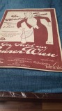 PARTITURA VECHE REGATUL ROMANIEI IN HORELUL DIN LIVADA --ADAPTAREA ROMANEASCA IONEL FERNIC 1922