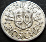Moneda istorica 50 GROSCHEN - AUSTRIA, anul 1946 * cod 2947
