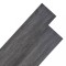 Plăci de pardoseală, negru și alb, 5,26 m&sup2;, 2 mm, PVC