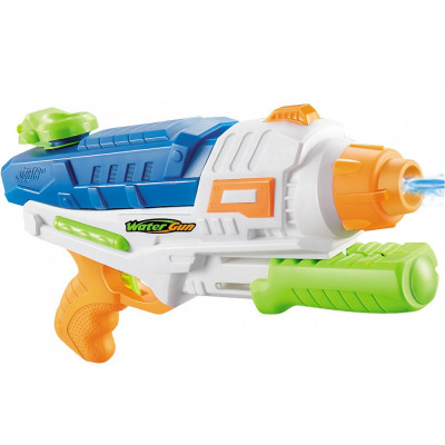 Pistol cu Apa pentru Copii, Rezervor, Pentru Piscina/Plaja, Flippy, 6ani+, Albastru/Multicolor, 1000ML, model 2 foto