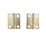 Set 2 balamale ascunse pentru mobilier 37x30 mm, zincate, cu suruburi
