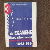 Gheorghe Moalfa Rosia - Trei decenii de examene. Bacalaureat 1963-1995