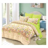 Cumpara ieftin Lenjerie de Pat Bumbac Finet 6 Piese cu Elastic - CPL214