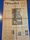 ziarul sportul 31 decembrie 1967 - numar de anul nou