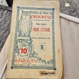 FIGURI LITERARE, BALZAC, MAUPASSANT, ZOLA - EMILE FAGUET