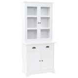 vidaXL Servantă galeză cu 4 uși, 80 x 40 x 180 cm, MDF și lemn de pin