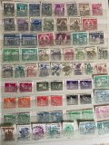 Lot de 65 de timbre Austria, DDR, Romania, Germania, Europa, Arhitectura