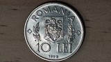 Romania - moneda de colectie FAO - 10 lei 1995 fara N in diamant -necirculata