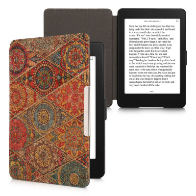 Husa kwmobile pentru Amazon Kindle Paperwhite 7, Pluta, Multicolor, 59389.01 foto