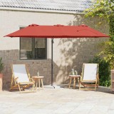 vidaXL Parasol cu braț cantilever pentru grădină Terracota 42003382