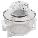 Cuptor convectie Esperanza EKO003, 1400 W, 18 l, Alb/Transparent