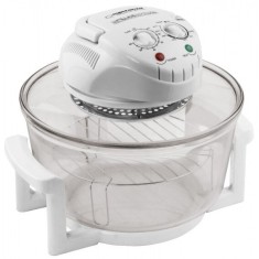 Cuptor convectie Esperanza EKO003, 1400 W, 18 l, Alb/Transparent