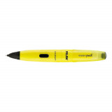 Creion Mecanic MILAN Compact Fluo, Mina de 0.9 mm, Radiera Inclusa, Corp din Plastic Galben, Creioane Mecanice, Creion Mecanic cu Mina, Creioane Mecan