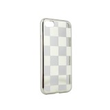 Husa Pentru APPLE iPhone 7 / 8 - Chess Shiny TSS, Argintiu