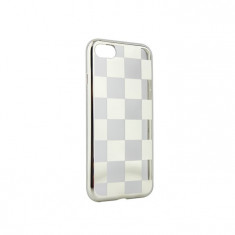 Husa Pentru HUAWEI P10 Lite - Chess Shiny TSS, Argintiu