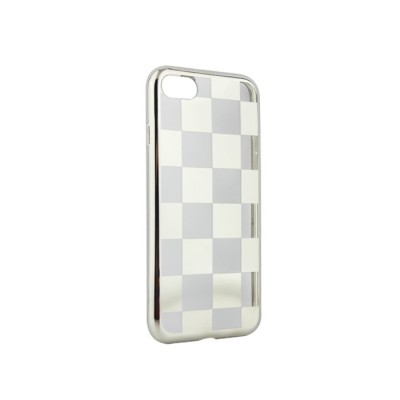 Husa Pentru APPLE iPhone 5/5S/SE - Chess Shiny TSS, Argintiu foto