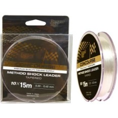 Fir Inaintas Conic BENZAR MIX Fluorocarbon Method Leader 0.20-0.50mm, 10x15m foto