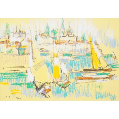 Augustin Costinescu, Barci la Venetia (2012) foto