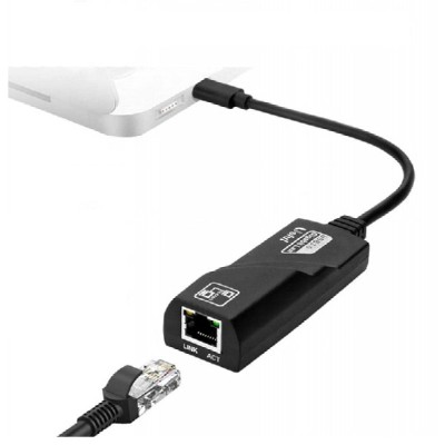 Adaptor LAN Enternet Gigabit UTP la USB Tip C 2I021 XXM foto