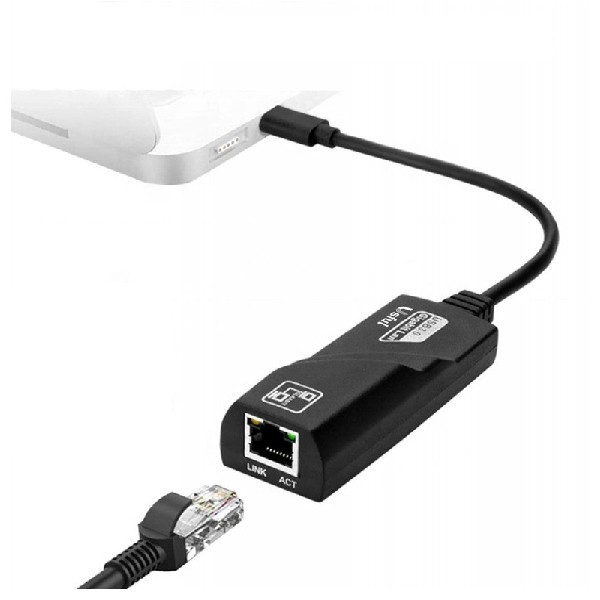 Adaptor LAN Enternet Gigabit UTP la USB Tip C 2I021 XXM