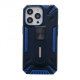 Husa de protectie flippy pentru apple iphone 13 mini defender sergeant brave cu suport,albastru