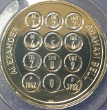 2 pounds 2022 Marea Britanie, Alexander Graham Bell, Bunc, Coincard, Europa