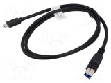 Cablu USB 3.1 DIGITUS USB B la USB C 1m negru 10Gbps