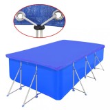 vidaXL Prelată pentru piscină, 540x270 cm, PE, dreptunghiular, 90 g/mp