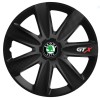 Set 4 Capace Roti GTX Negru Carbon Skoda, R15, Autohelix MSA