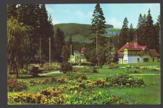 CPIB 23612 CARTE POSTALA - BORSEC. VEDERE DIN STATIUNE, RPR, CIRCULATA, 1966