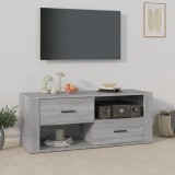 VidaXL Comodă TV, gri sonoma, 100x35x40 cm, lemn prelucrat