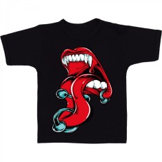 Tricou &amp;quot; Tongue tattoo &amp;quot; foto