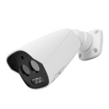 Camera supraveghere video PNI IP5422, 5MP, termoviziune 720P, POE, 12V, functii AI, slot card micro SD, ONVIF, IP66
