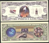 !!! SUA = FANTASY NOTE = BOWLING , THE PERFECT GAME - 2002 - UNC / SERIA SPORT