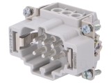 Conector HDC tată 500V 16A 6 PIN 1648115