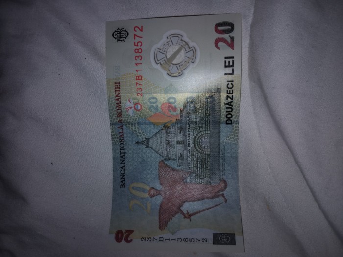 Bagnotă 20 lei