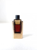 * Sticluta parfum vintage MUST de CARTIER 4ml MINI PERFUME GOLD FLACON - plin cca 3/4, fara capac