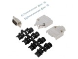 Conector D-Sub 15 Pin Mufă Tată Lipire, MH CONNECTORS