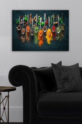 Tablou Canvas Condimente, Multicolor, 70 x 50 cm foto