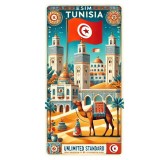eSIM Tunisia, Unlimited Standard, 30 Days