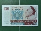 SUEDIA 100 KRONOR 1974 AUNC
