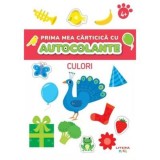 Prima mea carticica cu autocolante. Culori, Litera