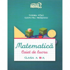 Matematica. Caiet de lucru pentru clasa a III-a | Cleopatra Mihailescu, Tudora Pitila