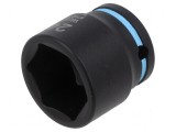 Cap tubular HEX 24mm 3/8 cu impact 6-puncte 32mm IMPAKTOR